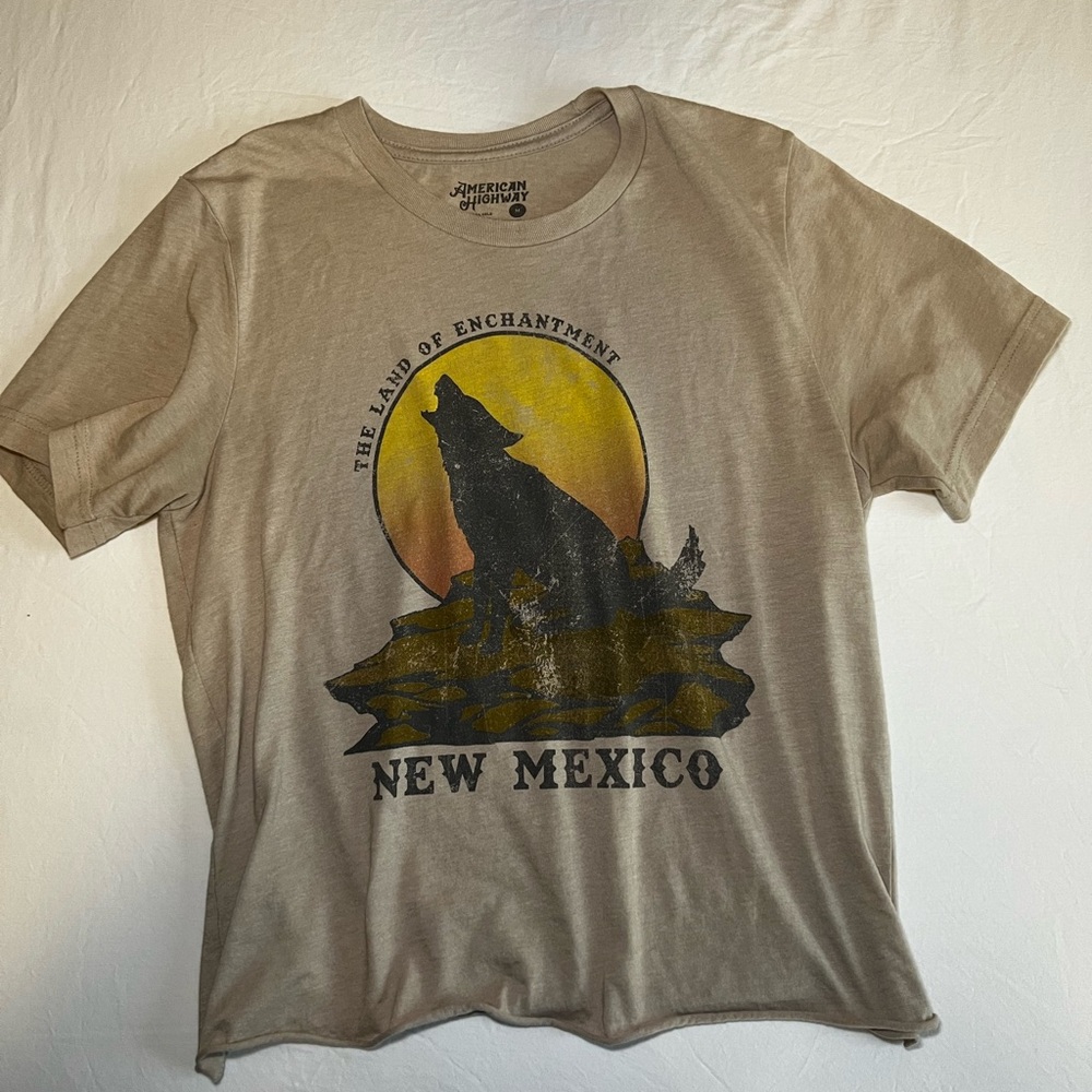 Spencer's Tan Graphic T-Shirt